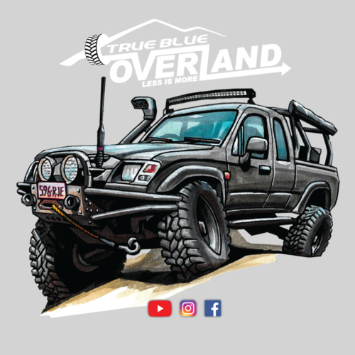 True Blue Luxy with links (white logo) Thumbnail