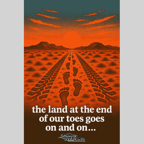 The land at the end of our toes goes on and on Thumbnail